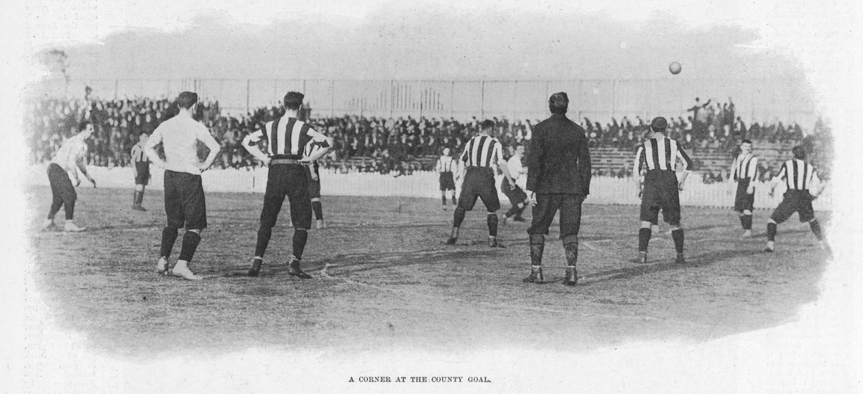 Et Tottenham-hjørne ved fylkesmålet, 1899 av English Photographer