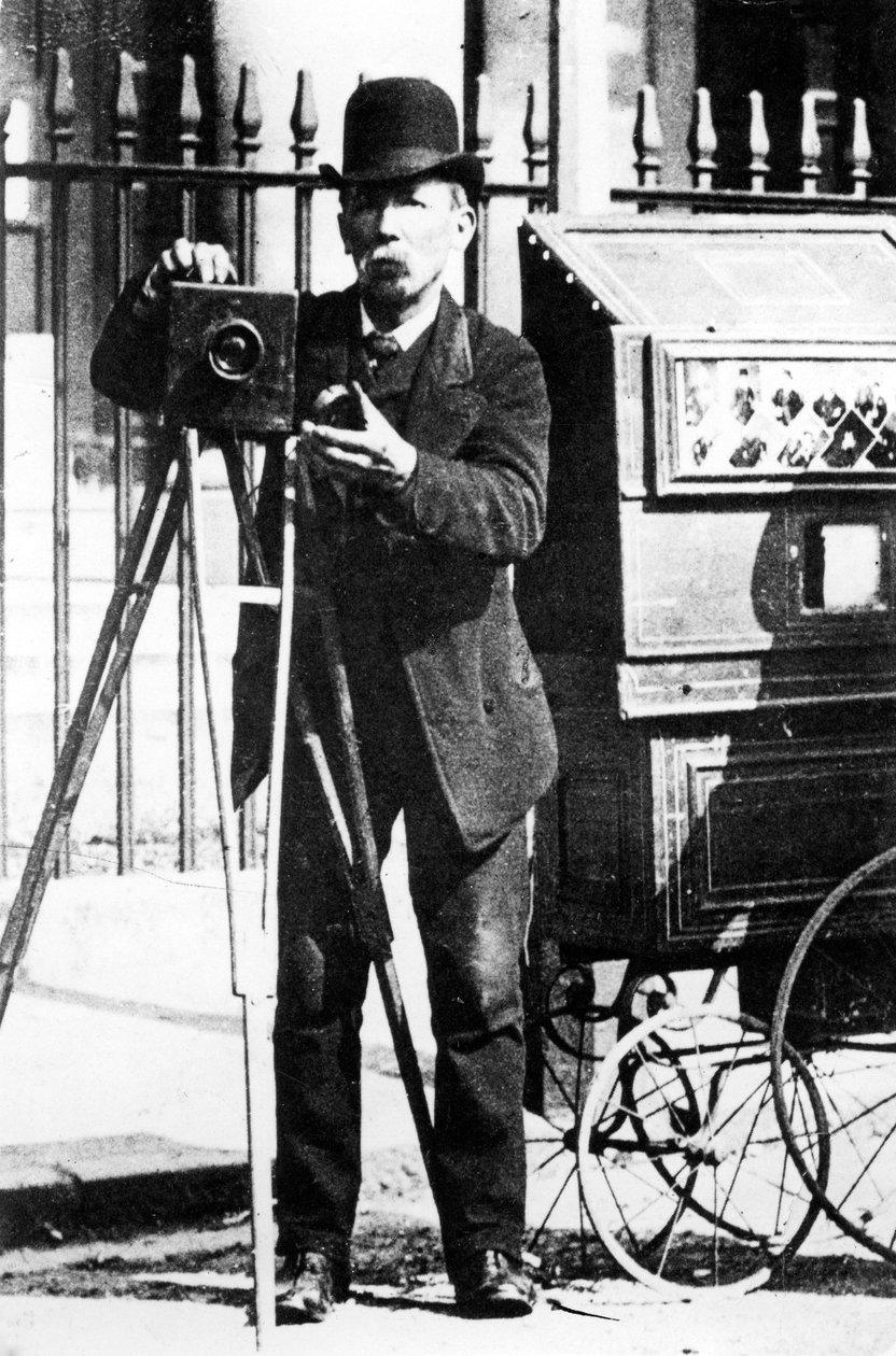 En omreisende fotograf, 1800-tallet (fotografi) av English Photographer