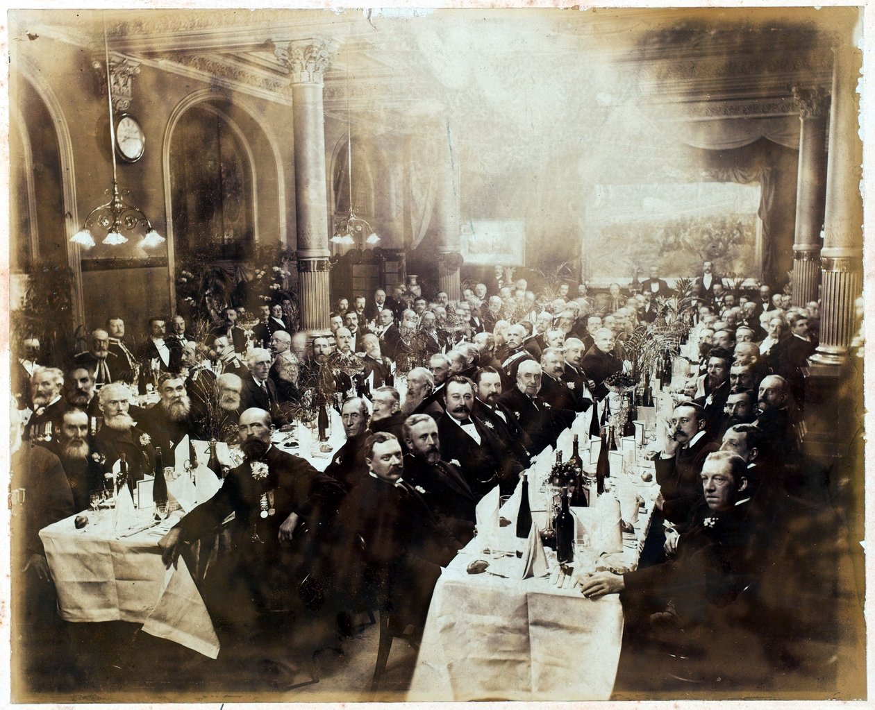 Balaklava gjenforeningsmiddag, 1902 av English Photographer