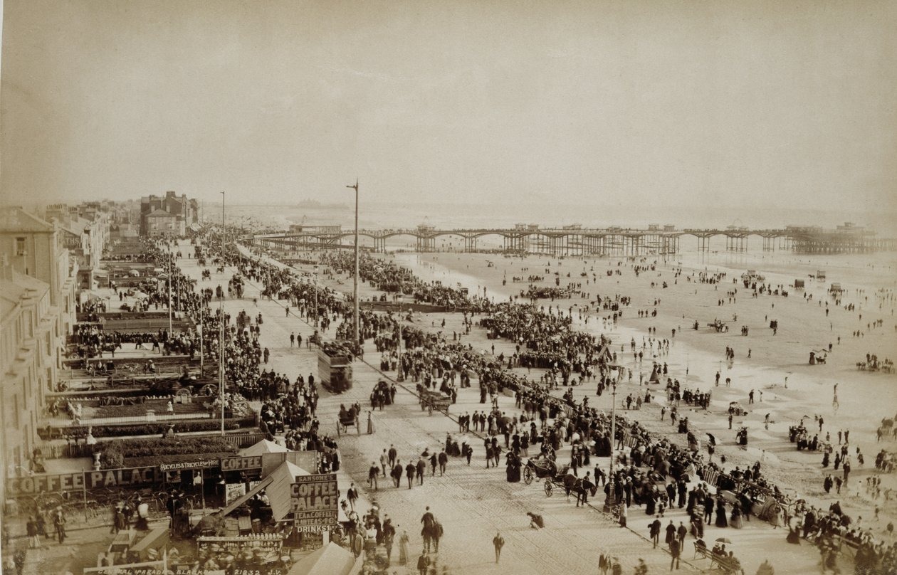 Blackpool Beach av English Photographer
