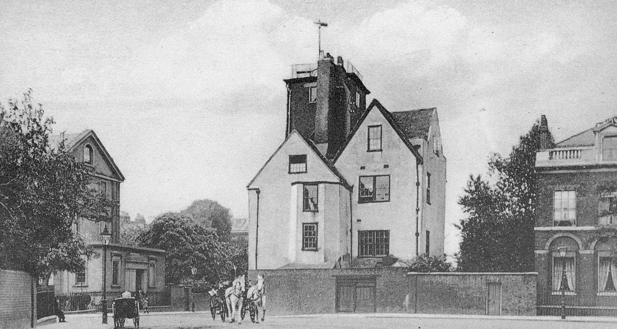 Canonbury Tower, Canonbury Square, Islington, ca. 1907 av English Photographer