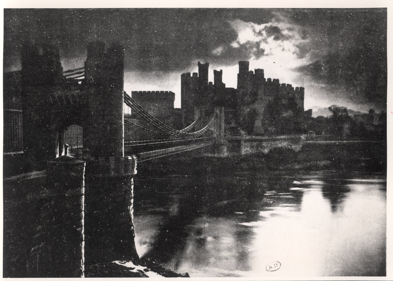 Conway Castle, ca. 1920-30 av English Photographer