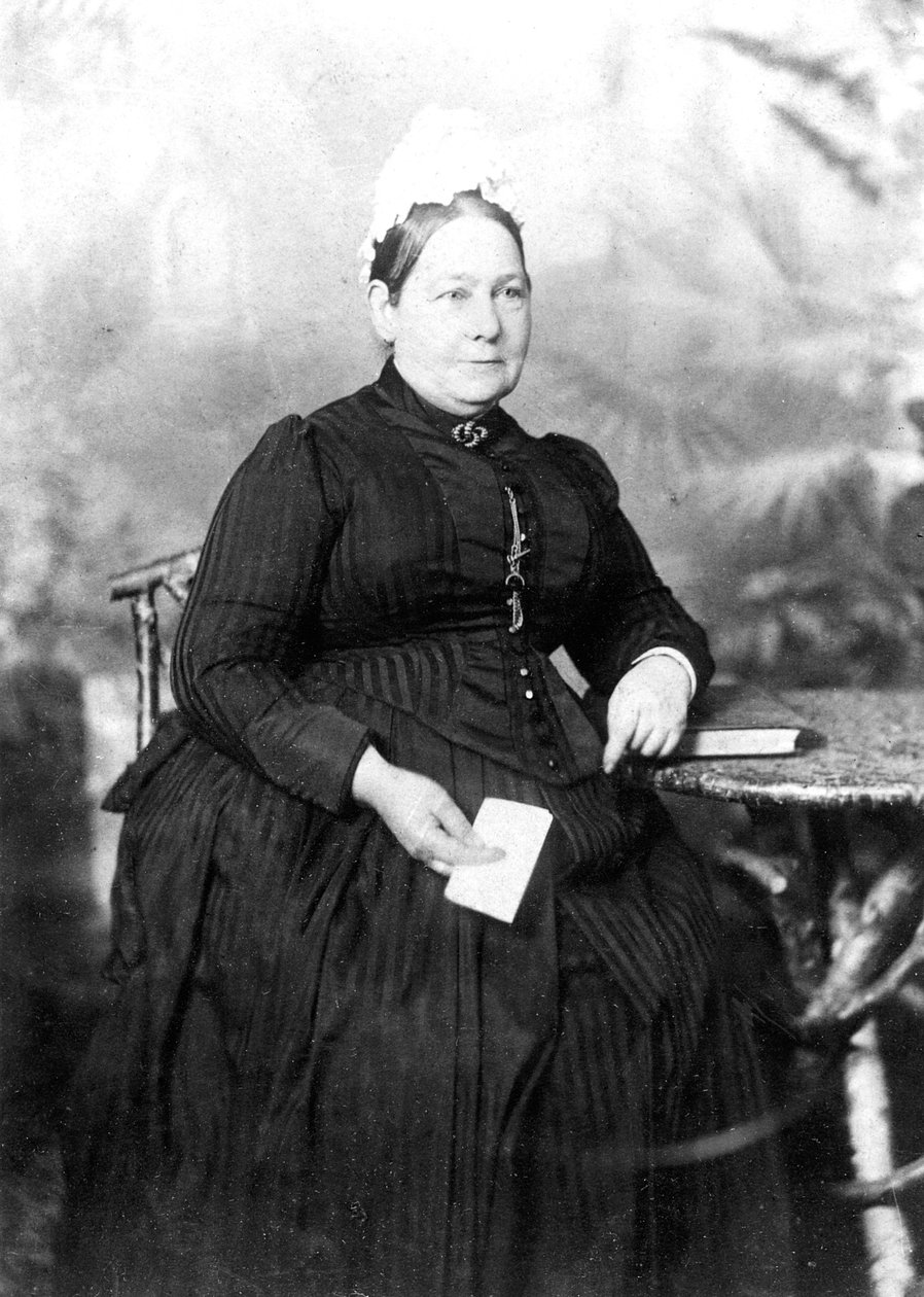 Elizabeth Ann Everest (d.1895), barnepike til Winston Churchill (1874-1965) av English Photographer