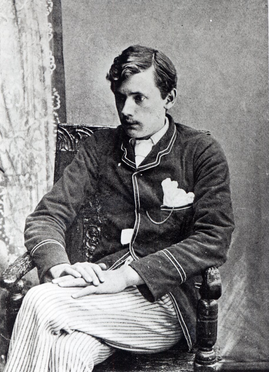 Ernest Dowson av English Photographer