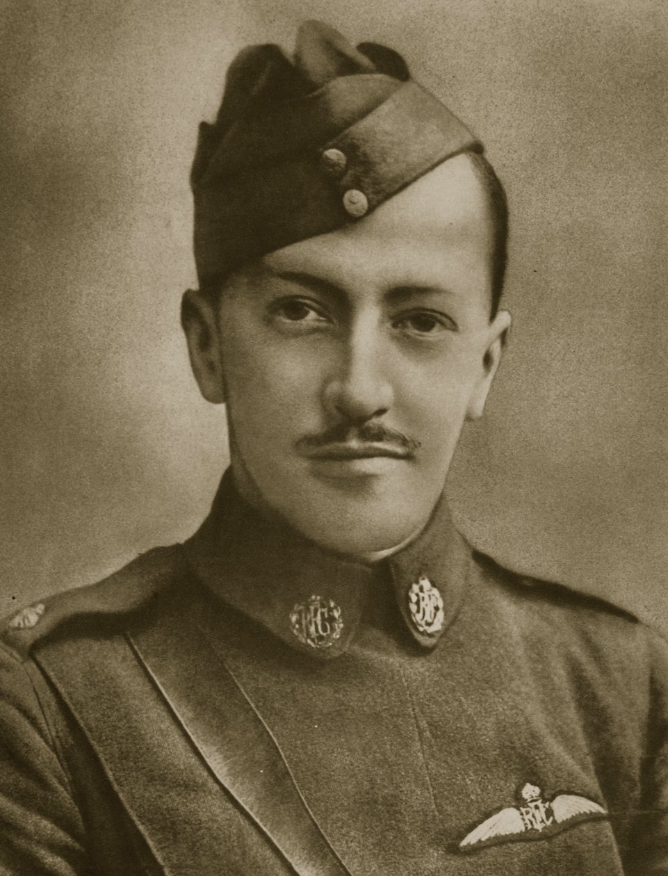 Første flygende V.C. (fotogravure) av English Photographer