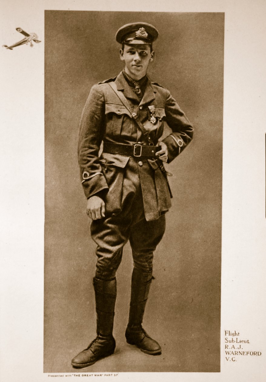 Flyunderløytnant R.A.J. Warneford V.C., 1914-19 av English Photographer