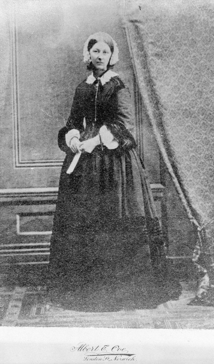 Florence Nightingale, 1856 av English Photographer