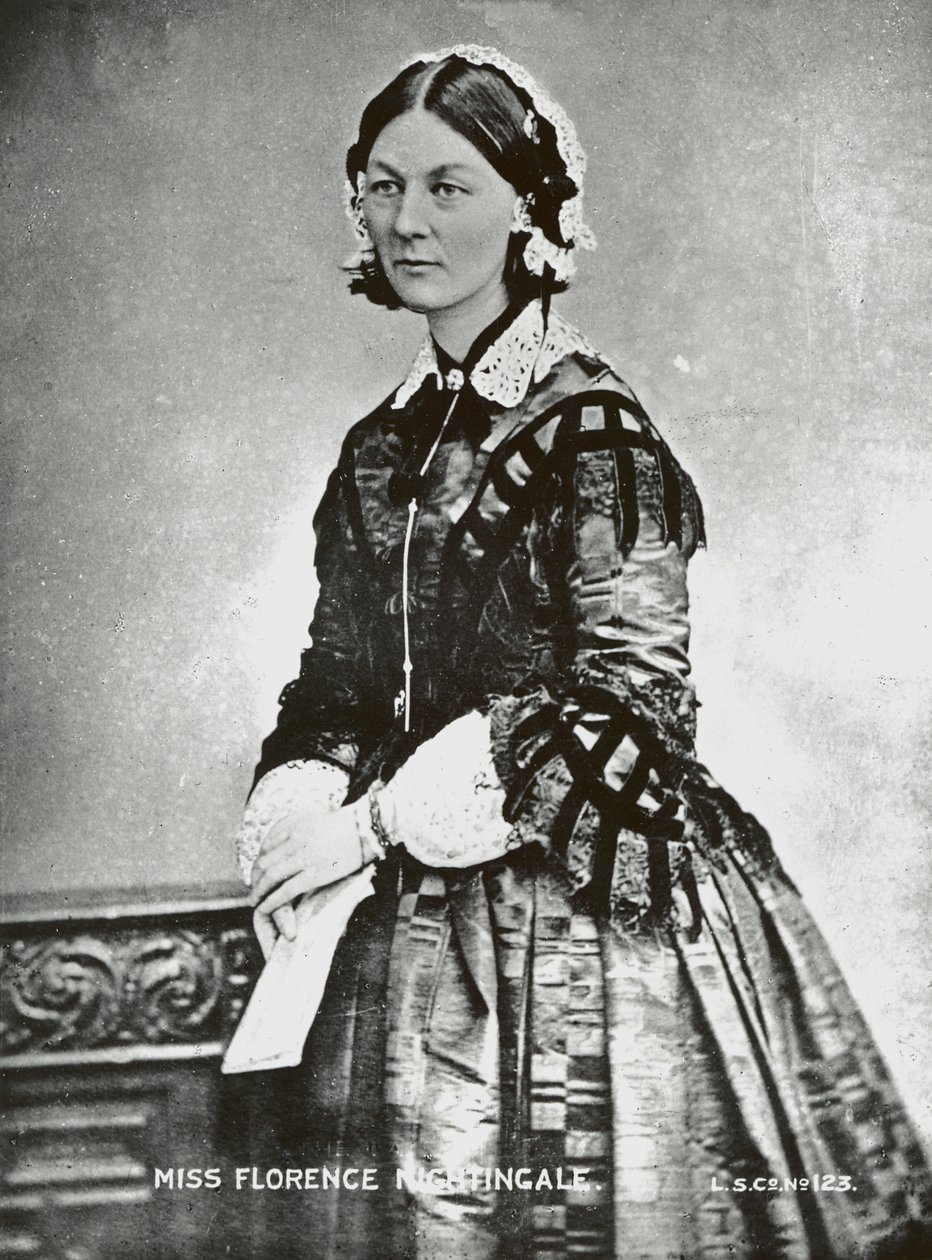 Florence Nightingale, ca. 1860 av English Photographer