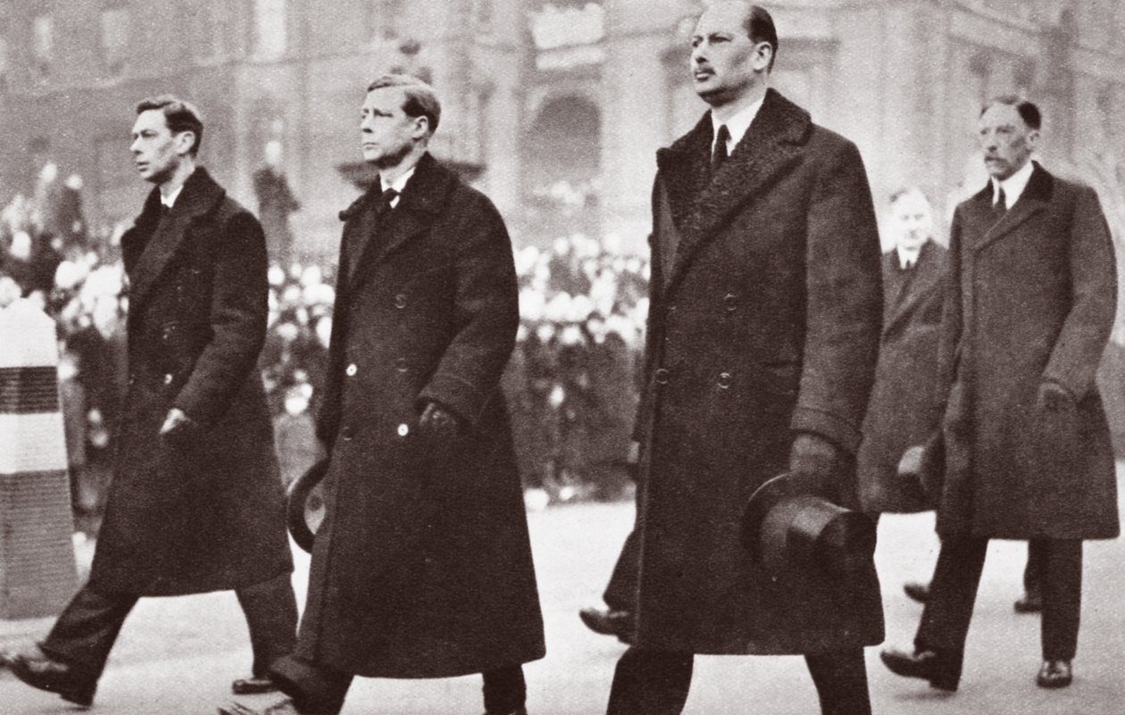Begravelsesprosesjon til George V, januar 1936 av English Photographer