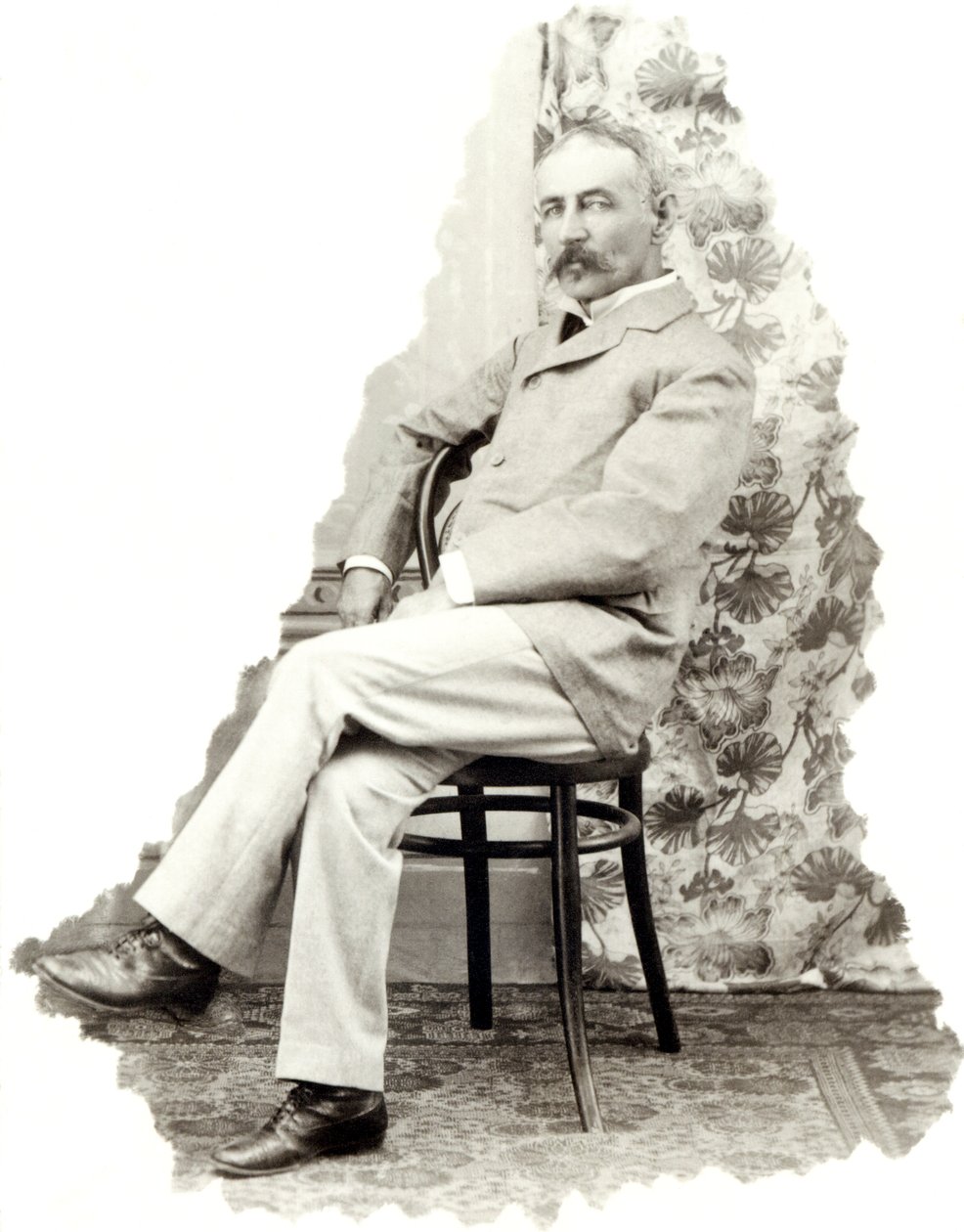 Guvernør i Trinidad, ca. 1891 av English Photographer