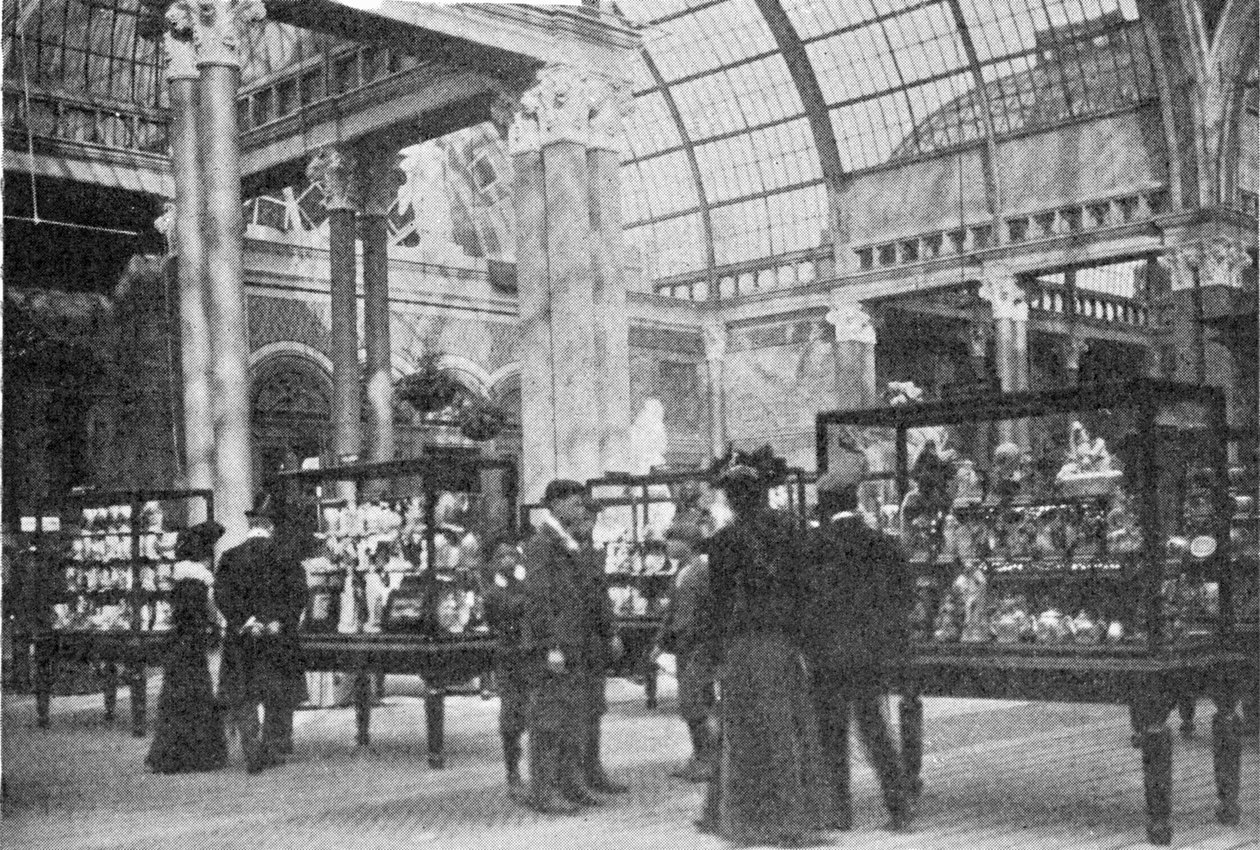 I museet til Alexandra-palasset, illustrasjon fra Kongen, 25. mai 1901 av English Photographer