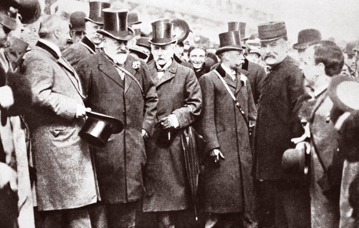 Kong Edward VII og prinsen av Wales i Epsom, 1909 av English Photographer