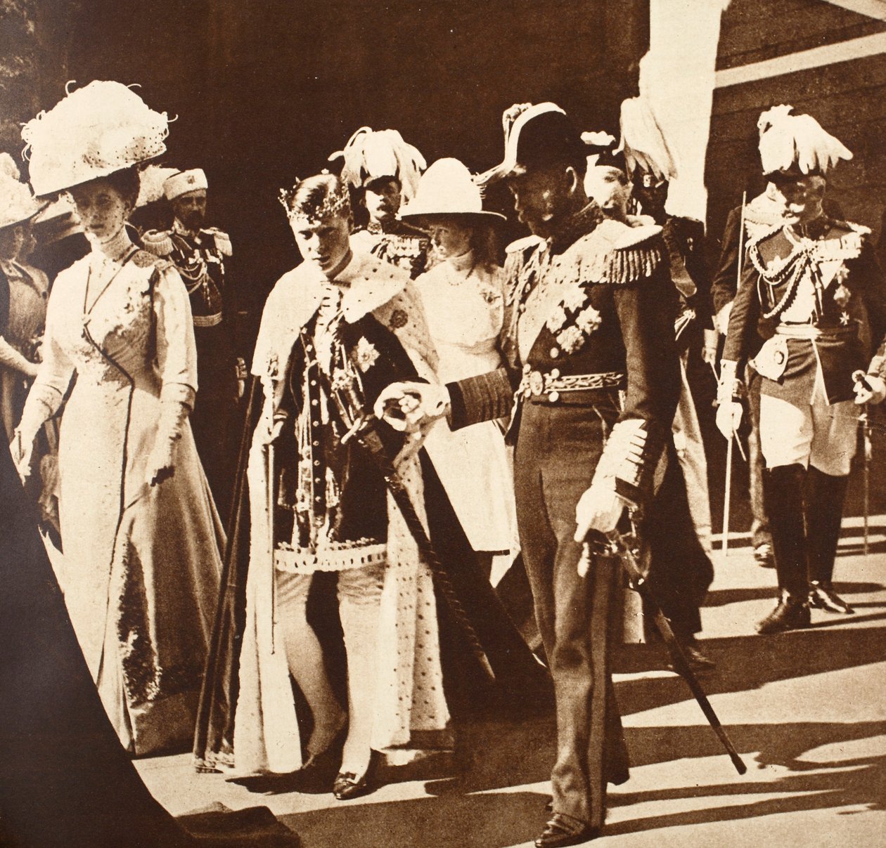 King Edward VIII Investiture as Prince of Wales, 1911 av English Photographer