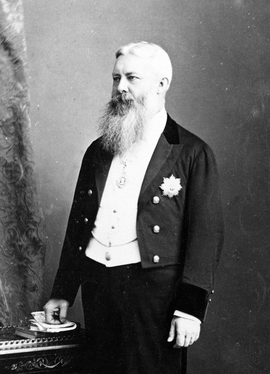 Knight Grand Commander of the Order of the Star of India, ca. 1870-tallet av English Photographer