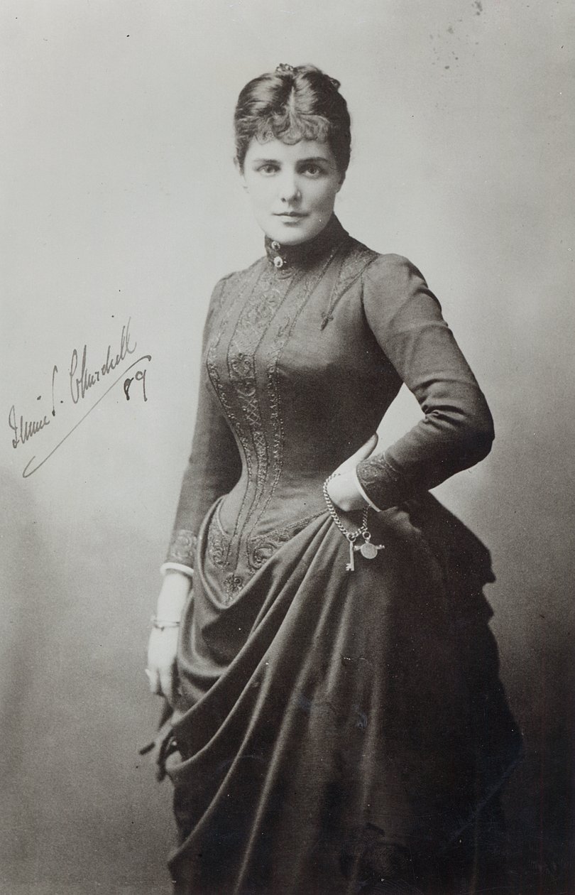 Lady Randolph Churchill av English Photographer