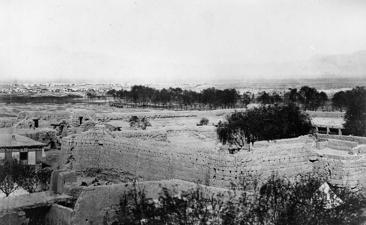 Landskap tatt under den andre anglo-afghanske krigen, 1878-80 av English Photographer