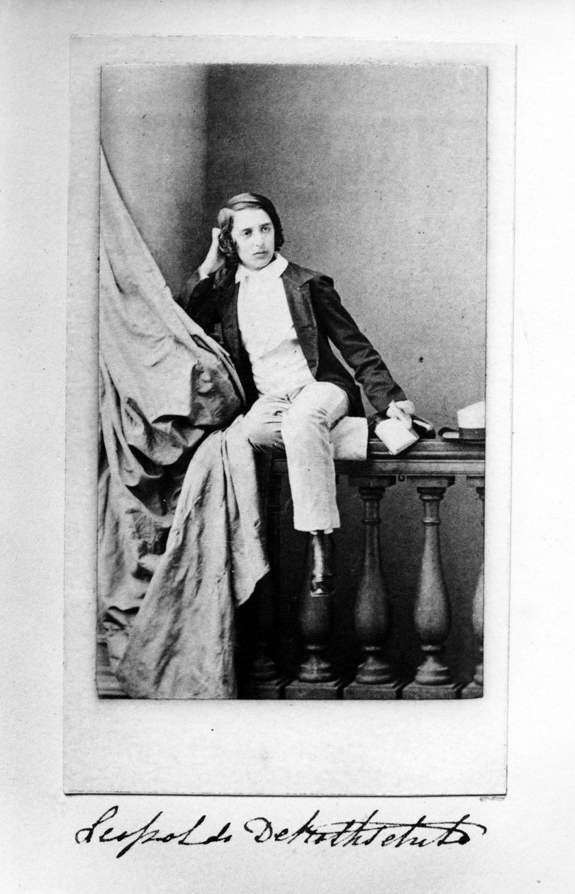 Leopold de Rothschild, ca. 1860-tallet av English Photographer