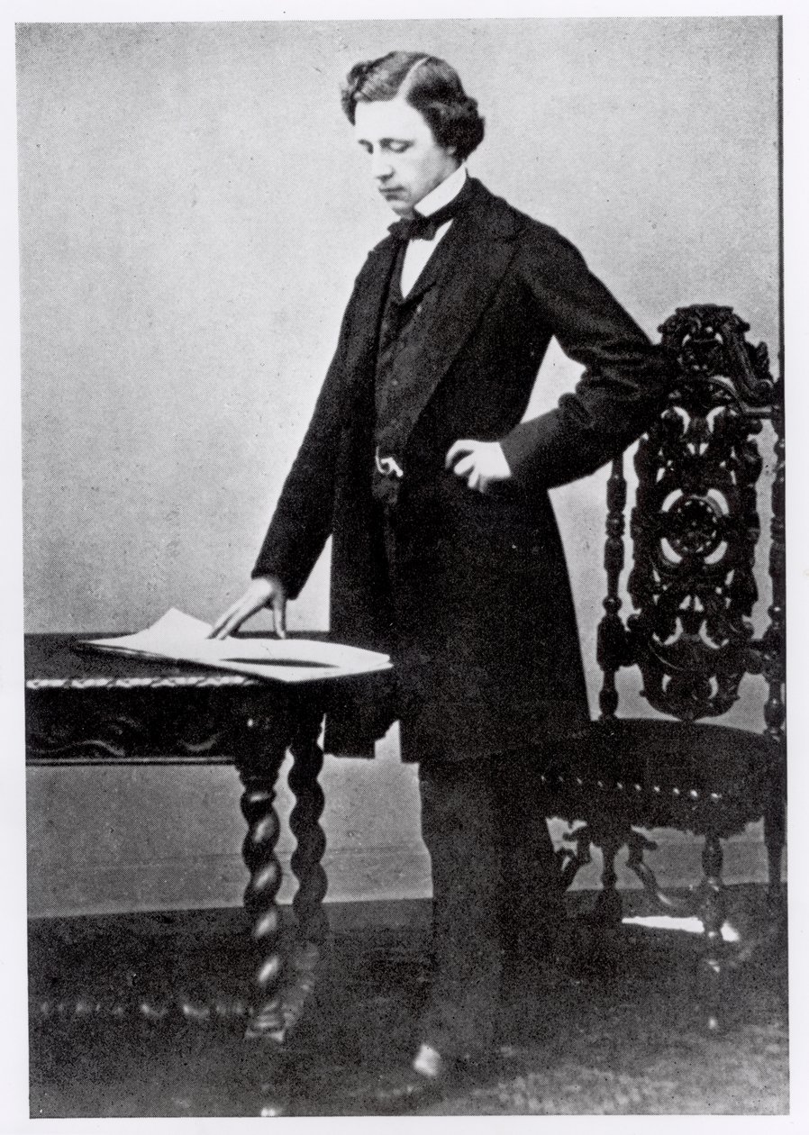 Lewis Carroll (1832-98) 29 år gammel av English Photographer