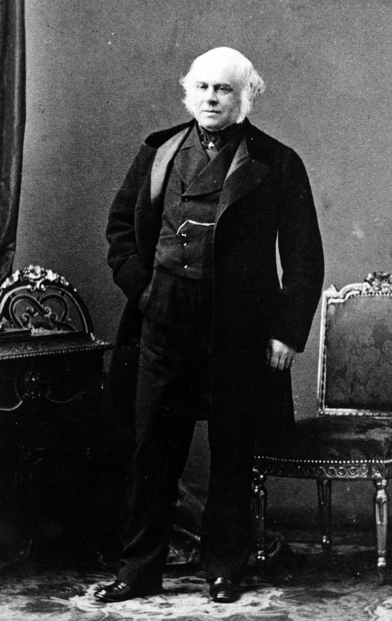 Lord Elgin, ca. 1860 av English Photographer