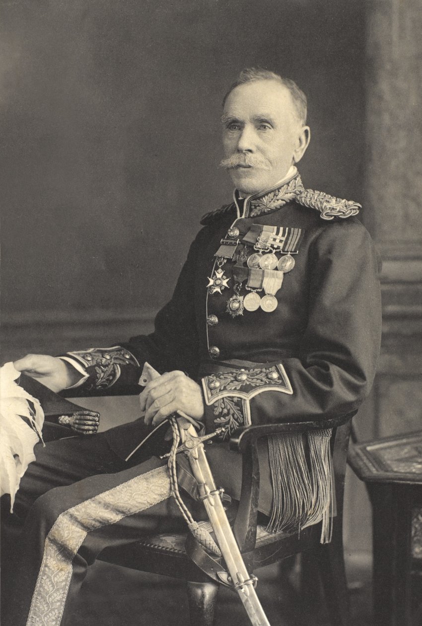 Generalmajor Sir Luke OConnor VC, 1910 av English Photographer