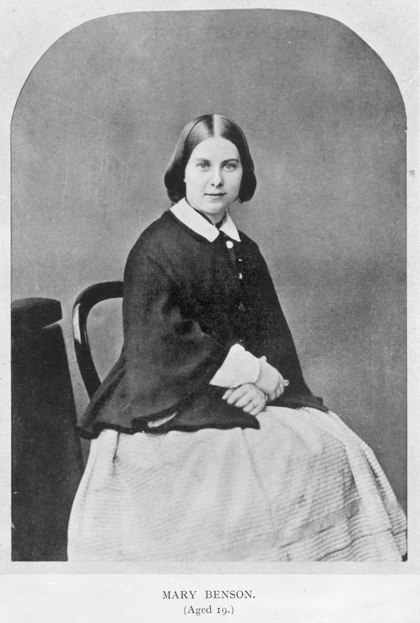 Mary Sidgwick Benson av English Photographer