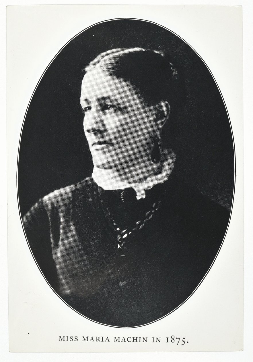 Frøken Maria Machin, 1875 av English Photographer