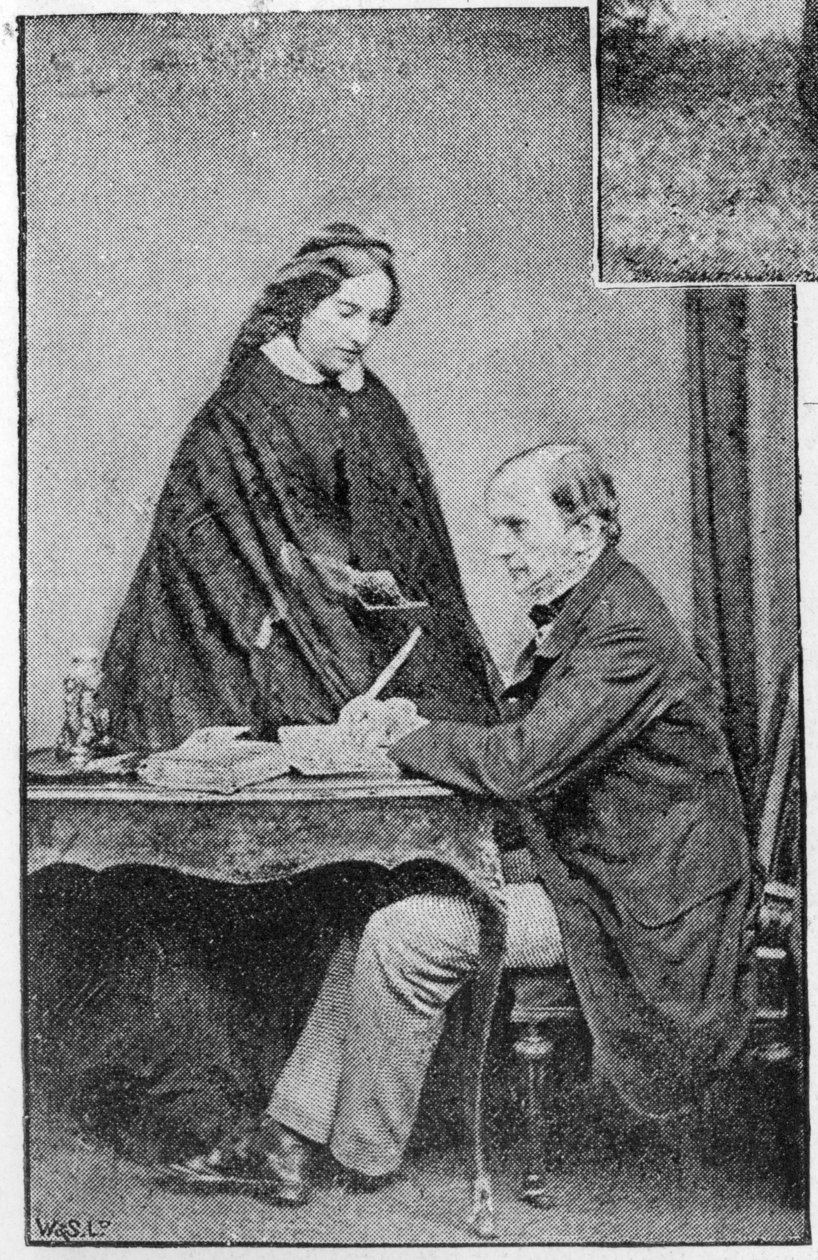 Herr og fru Gladstone, ca. 1840 av English Photographer