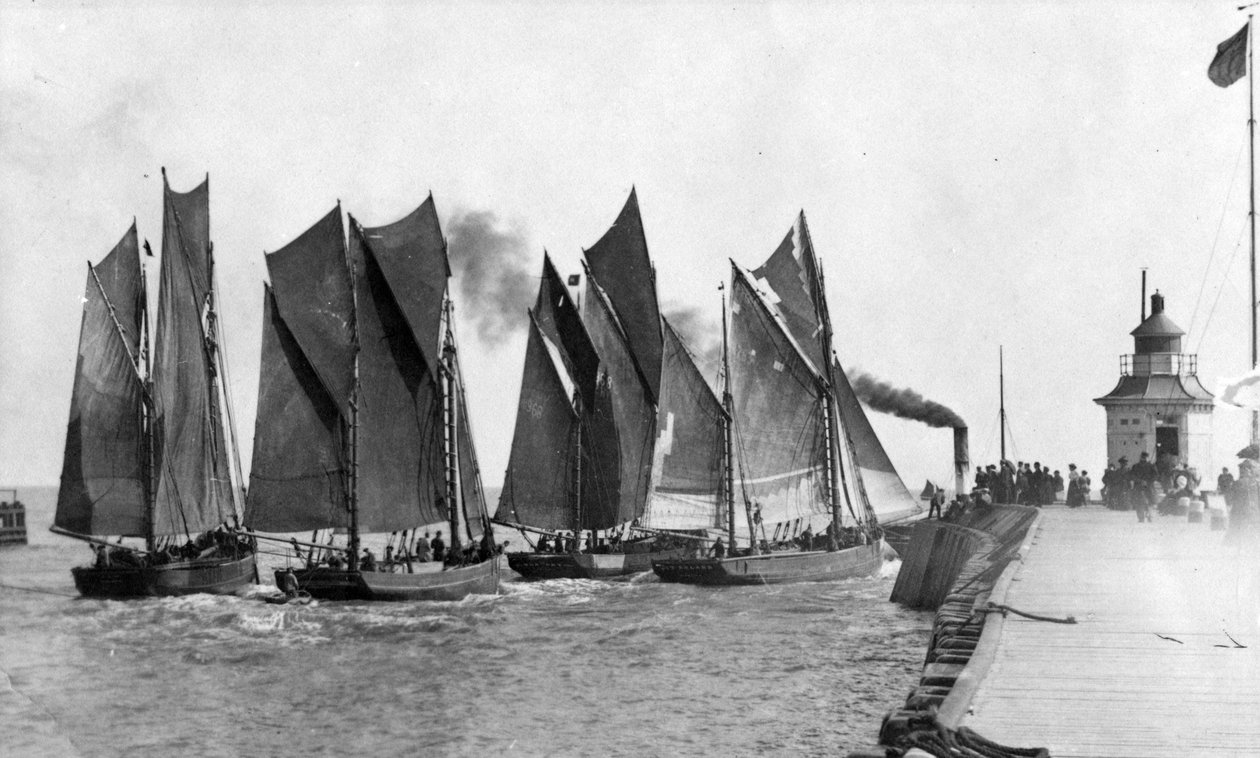 Regatta på Yarmouth av English Photographer