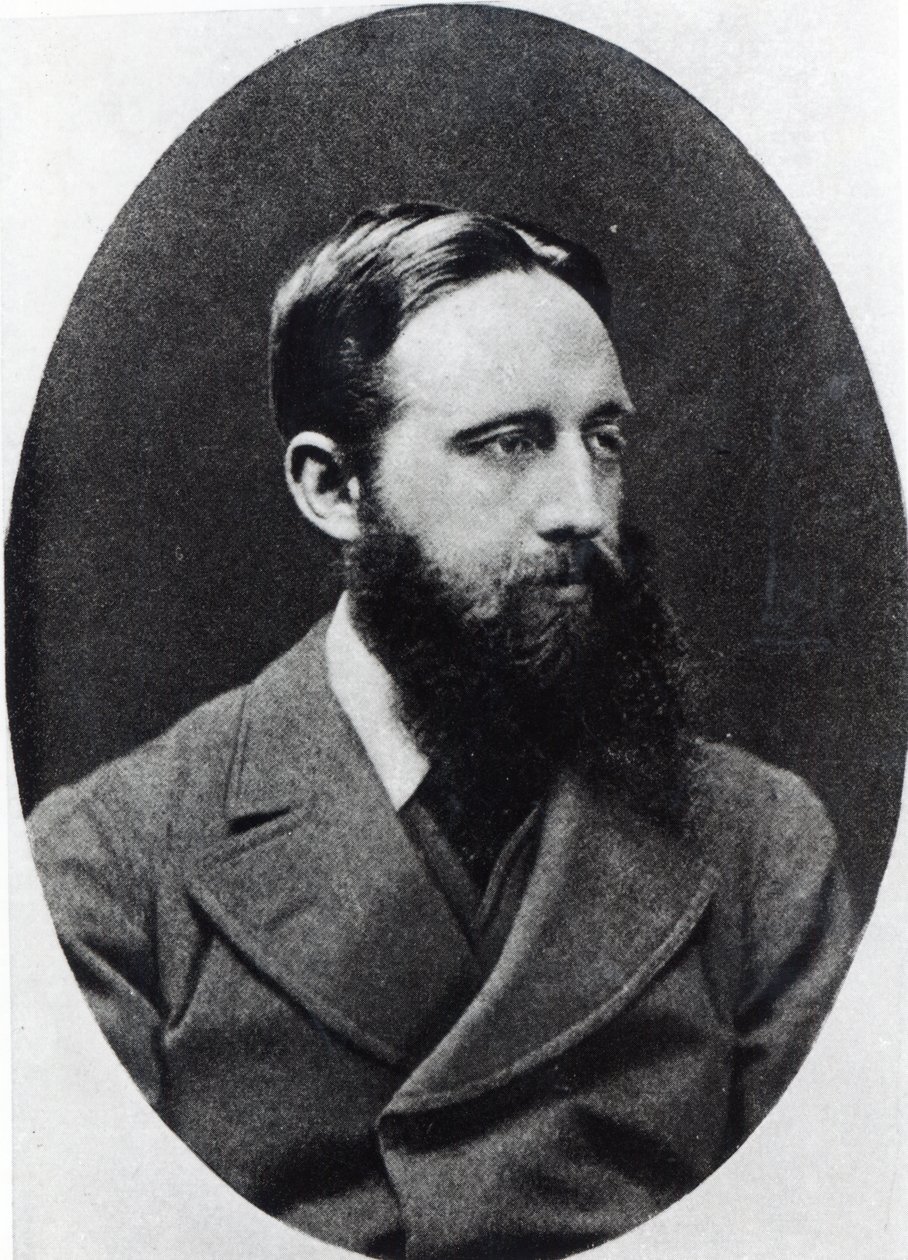 Richard Jefferies, ca. 1882 av English Photographer