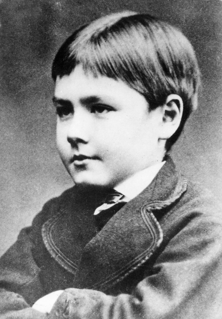 Rudyard Kipling, ca. 1870 av English Photographer