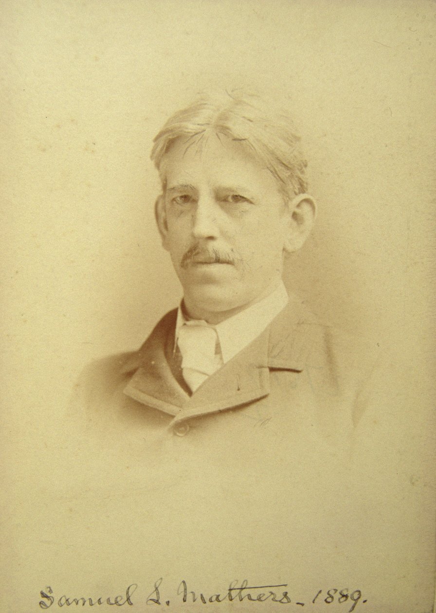 Samuel Liddell Mathers (1854-1918) 1889 av English Photographer
