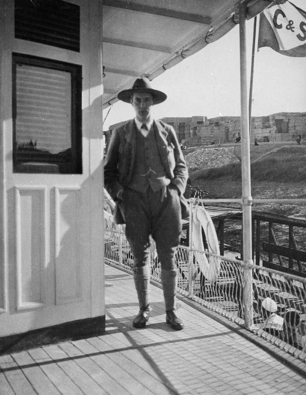 Sightseeingtur langs Nilen, ombord på SS Rameses den tredje, 1904 av English Photographer