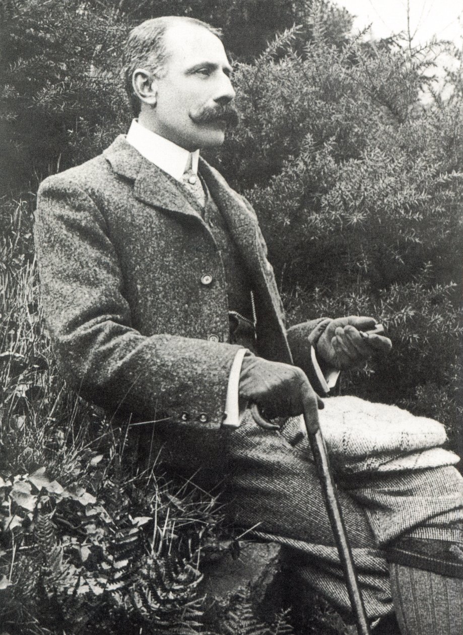 Sir Edward Elgar (1857-1934) av English Photographer