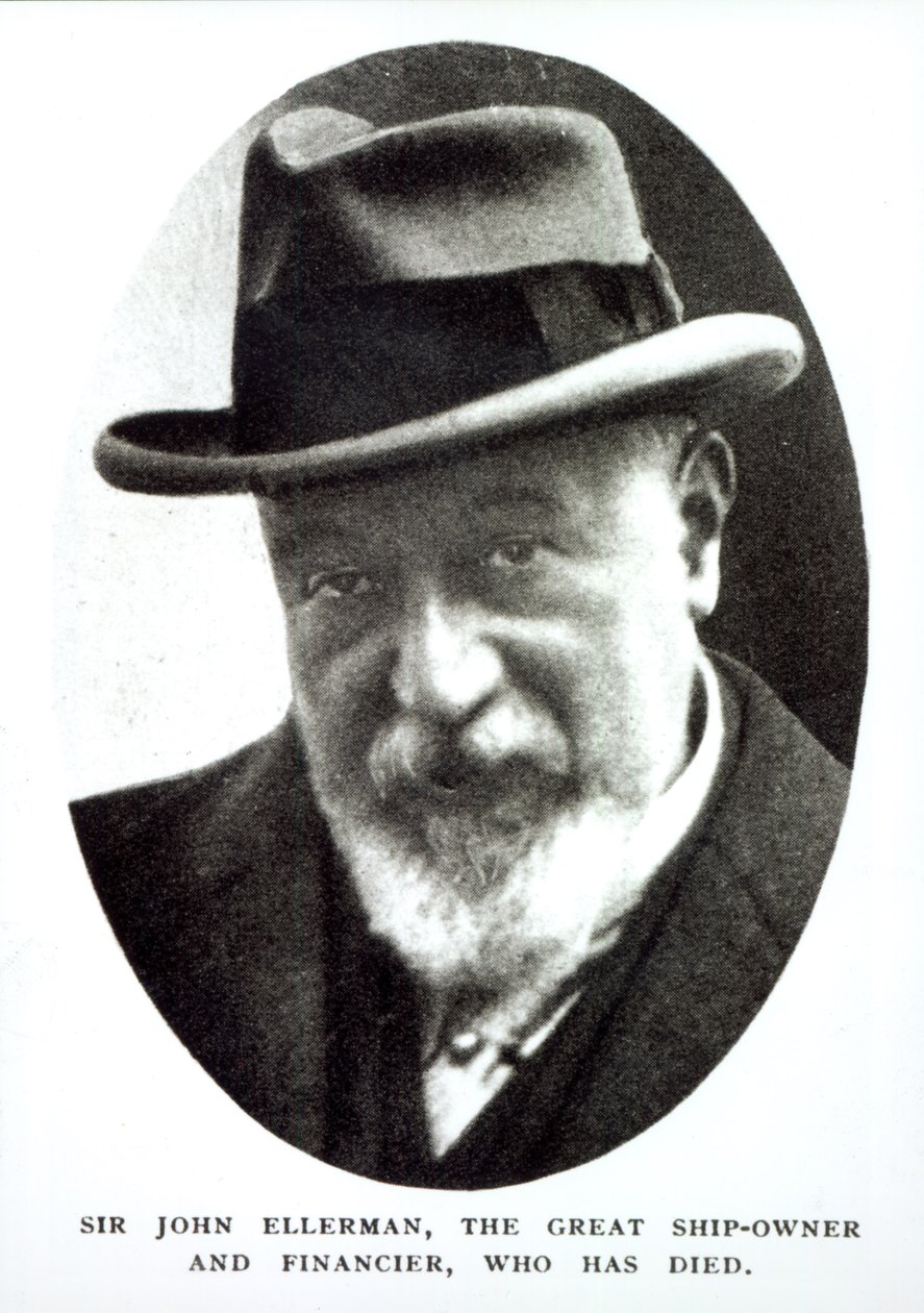 Sir John Ellerman (1862-1933), 1933 av English Photographer