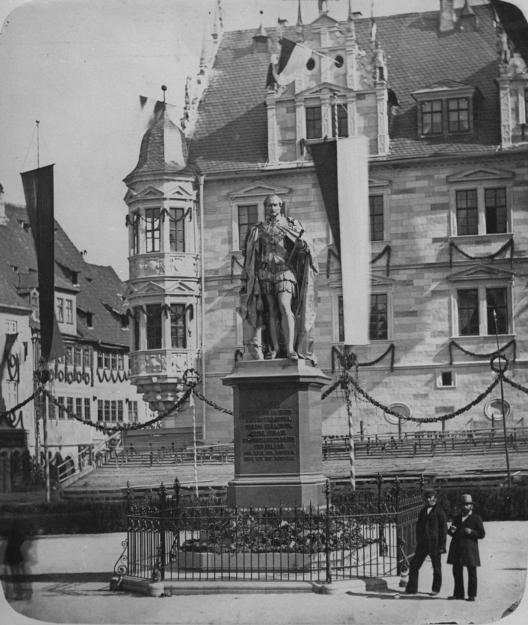 Statue av prinsgemalen i Coburg av English Photographer