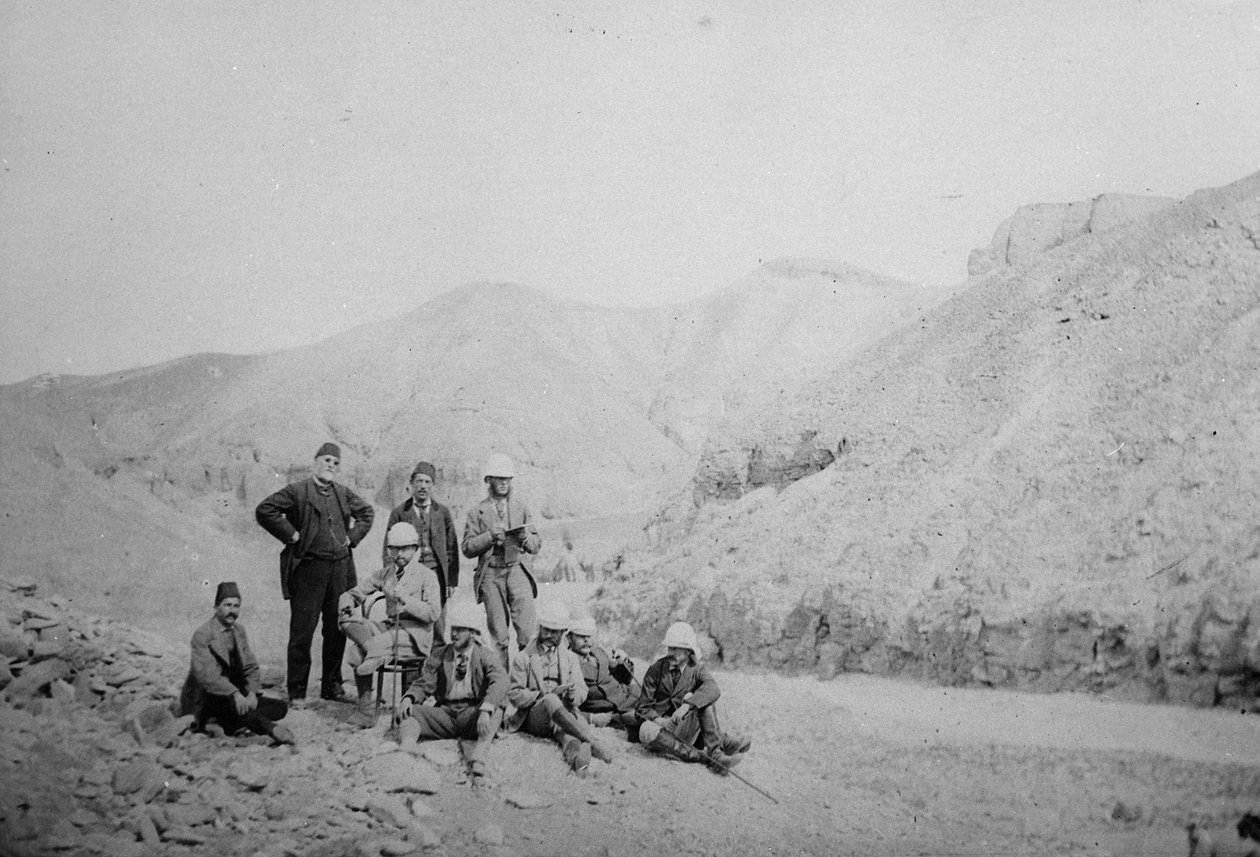 Hertugen av Connaught i Egypt, 1882 av English Photographer