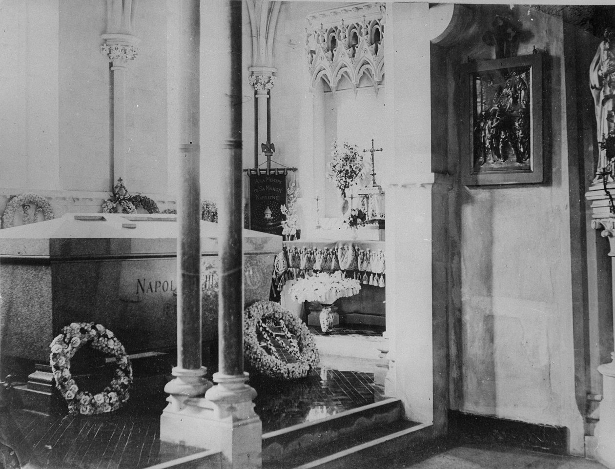 Keiser Napoleons grav, St. Marys kirke, Chislehurst av English Photographer
