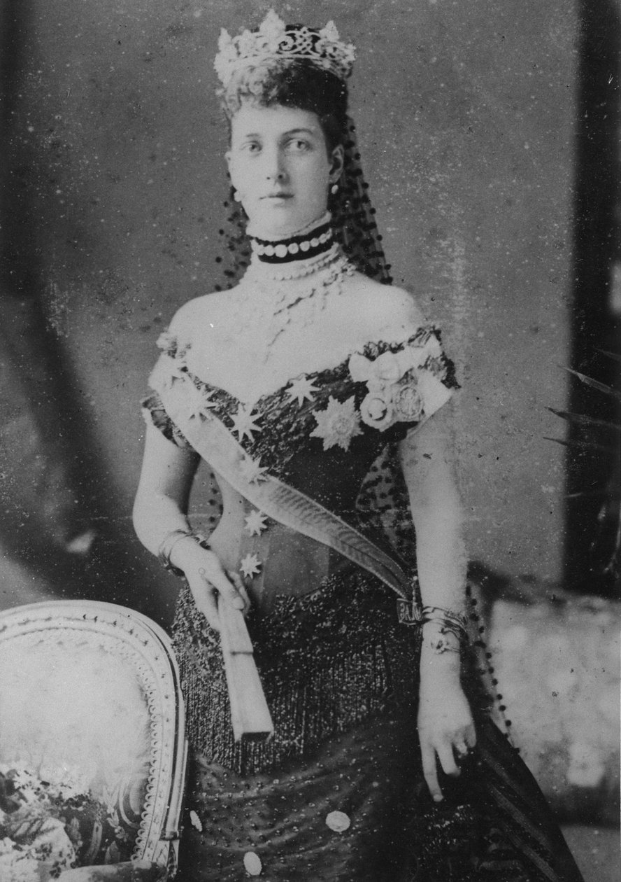 Prinsessen av Wales, 1889 av English Photographer