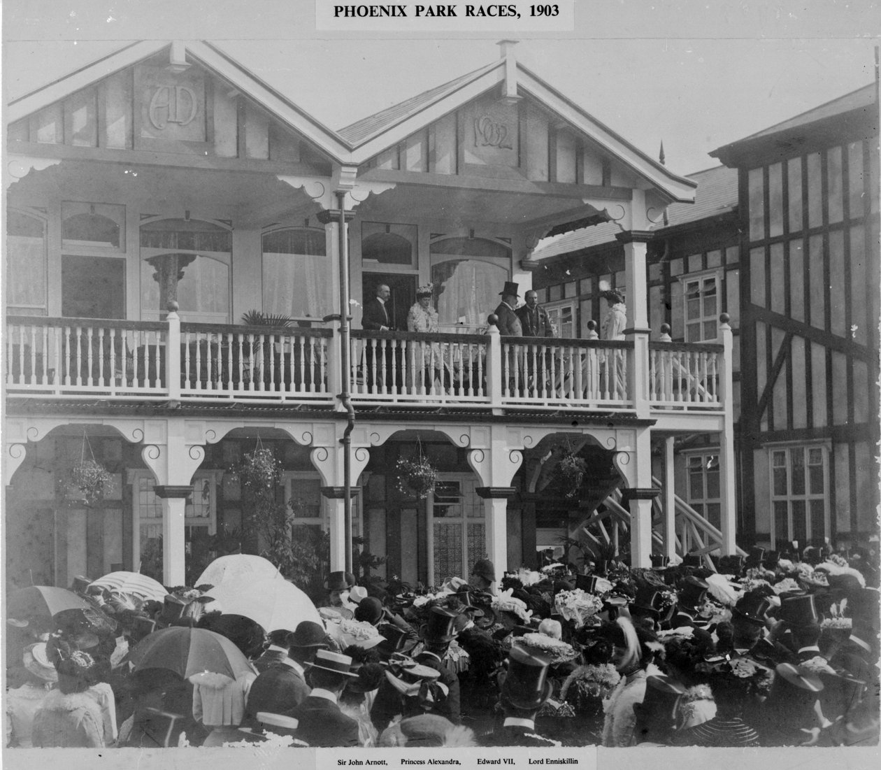 De første Phoenix Park Races, 1903 av English Photographer