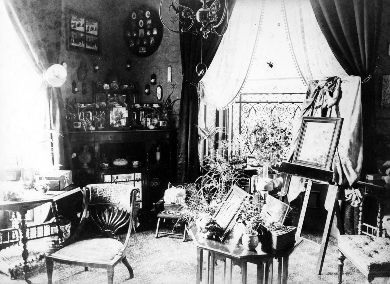 Viktoriansk tegnestue, ca. 1860-99 av English Photographer