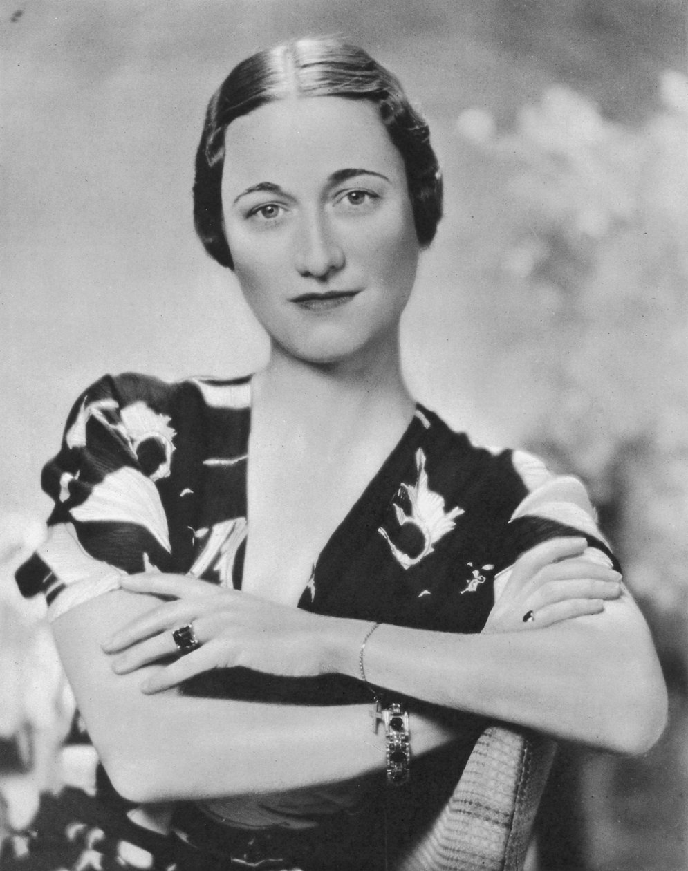 Wallis Simpson, 1936 av English Photographer