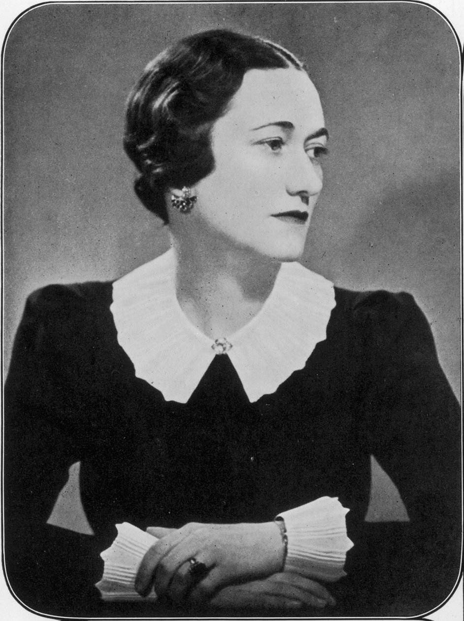 Wallis Simpson, 1936 av English Photographer