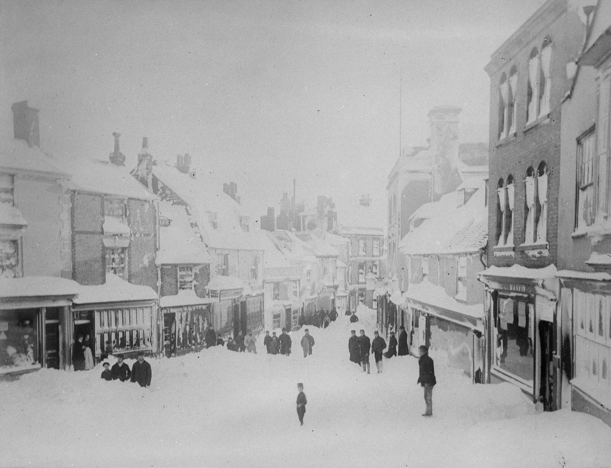 West Cowes, januar 1881 eller 1891 av English Photographer