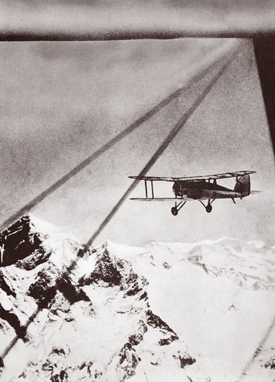 Vinger over Everest, 1933 av English Photographer