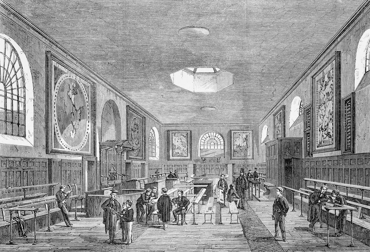 En Charterhouse skolestue av English School