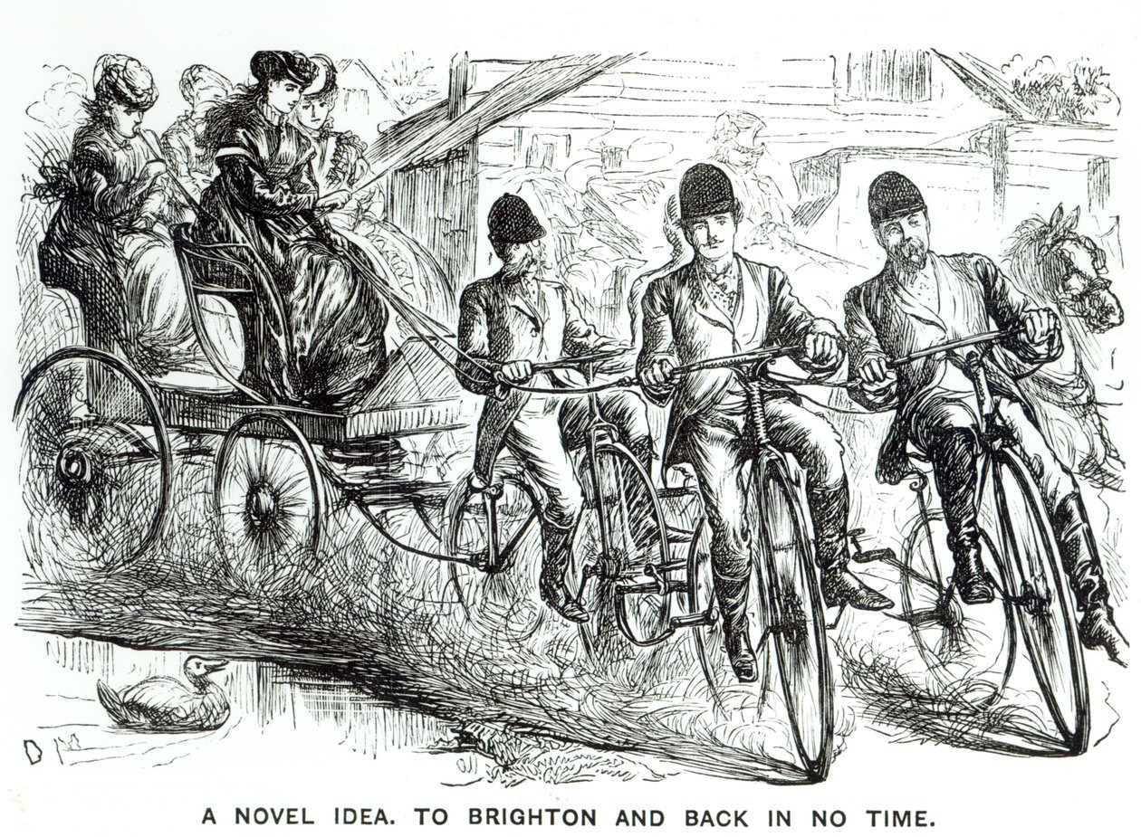 En ny måte å reise til Brighton, 1864 av English School
