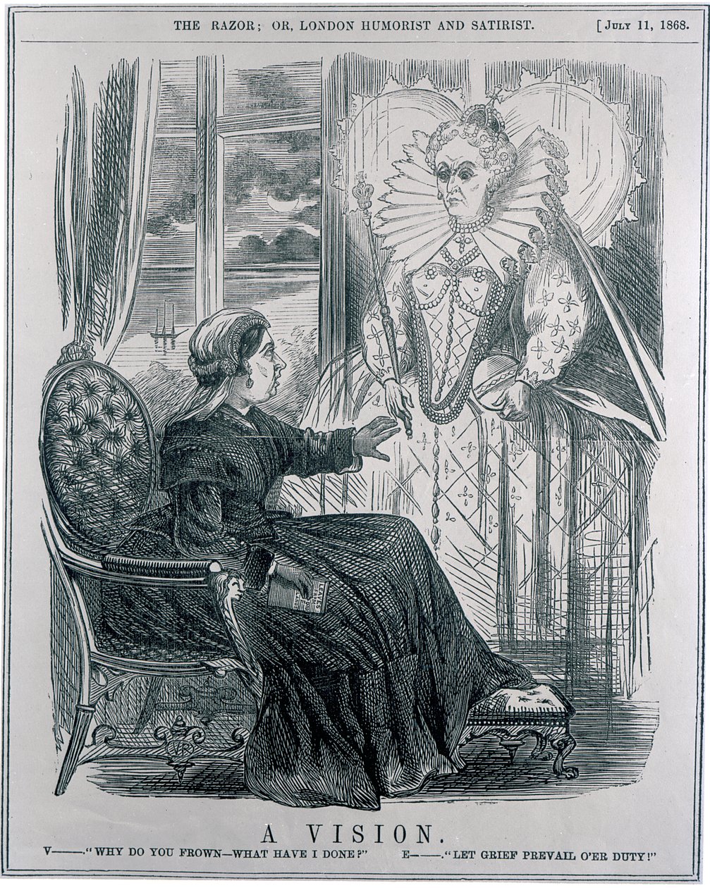 En visjon, 1868 av English School