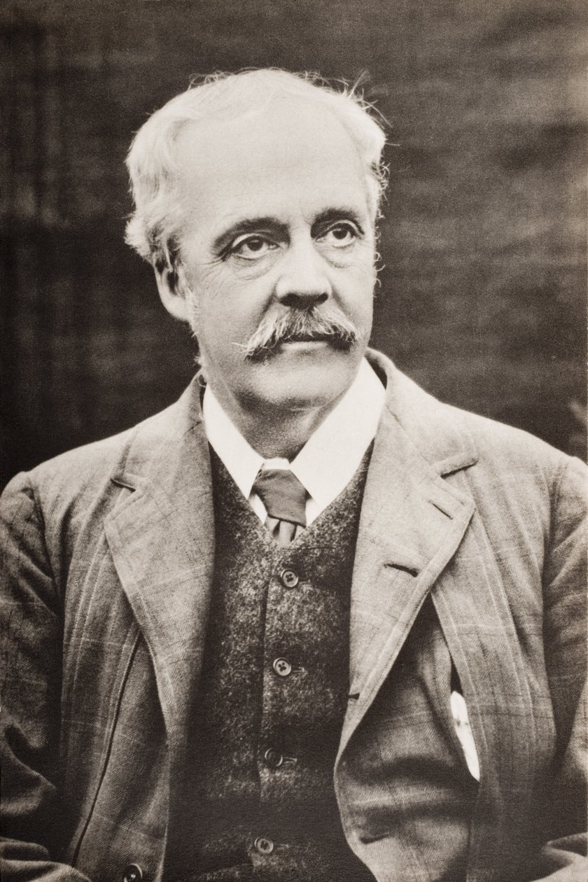 Arthur James Balfour, 1. jarl av Balfour, illustrasjon fra 