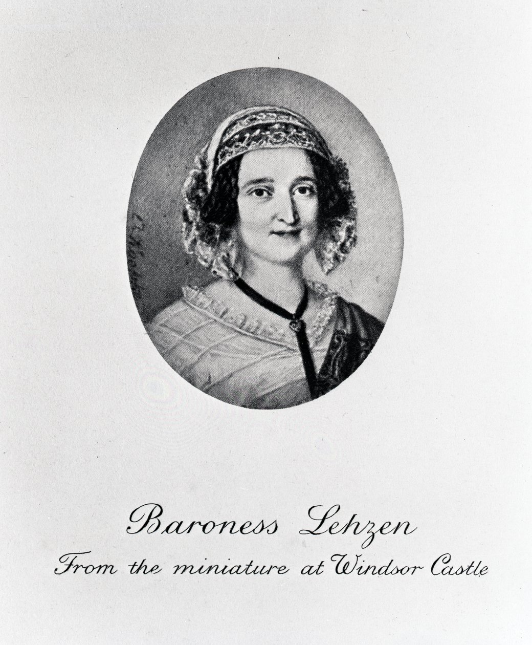 Barones Louise Lehzen av English School