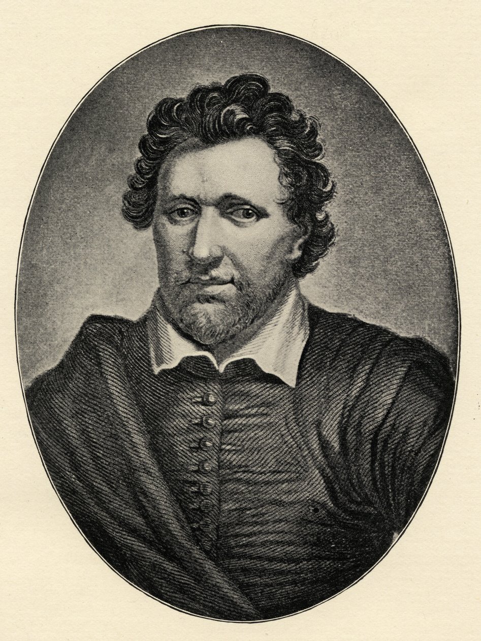 Ben Jonson (1573-1637) av English School